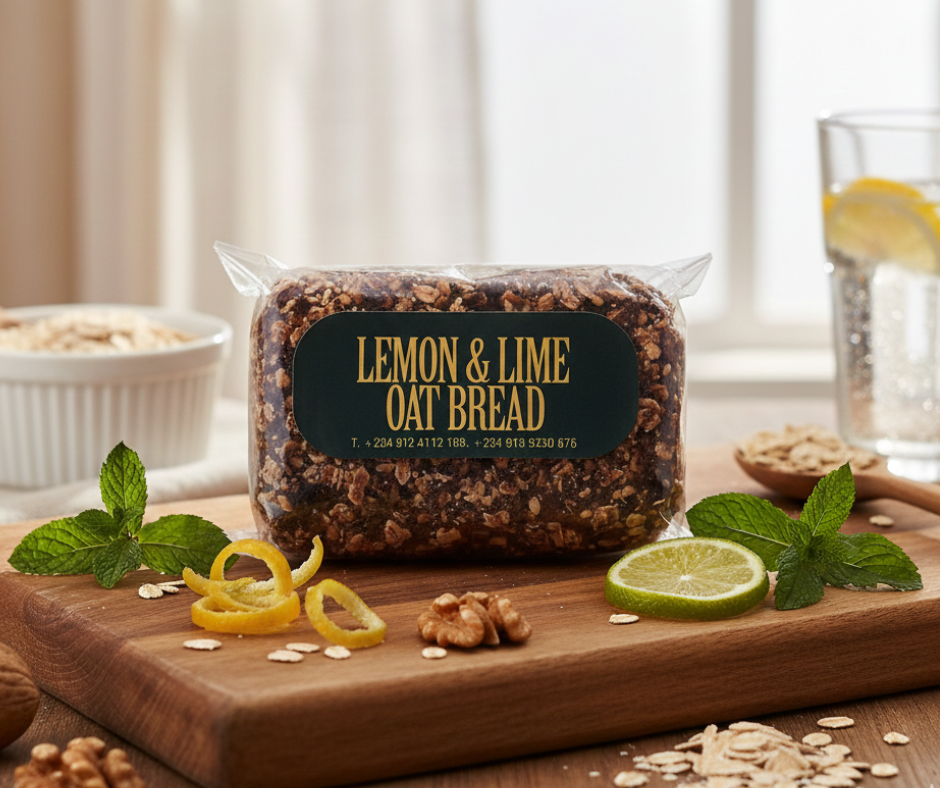Lemon & gluten free Bread