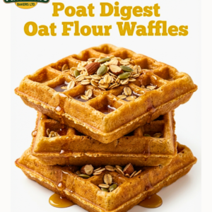 Gluten Free Oat Waffles