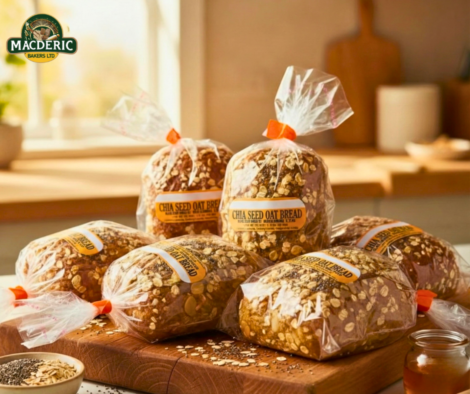 Chia Seed gluten free bread