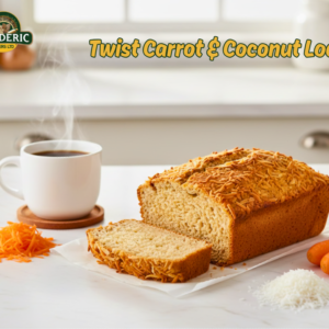 Twist Carrot & Coconut Loaf