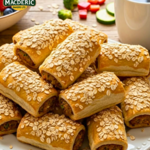 Oat Flour Meat Sausage Roll